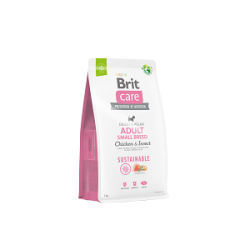 BRIT CARE SUSTAINABLE ADULT SMALL BREED CHICKEN & INSECT 1KG